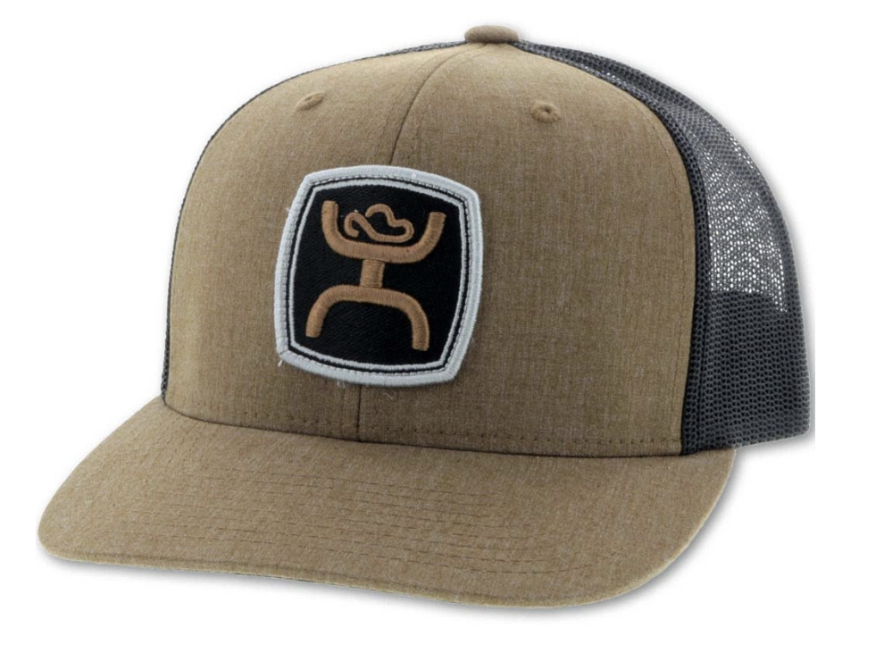 HOOEY ZENITH BROWN / BLACK TRUCKER OSFA 2024T-BRBK