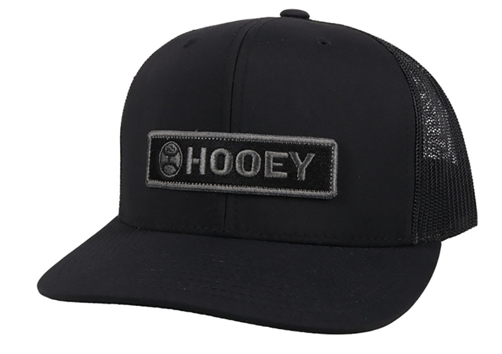 HOOEY LOCK UP BLACK / GRAY OSFA 2113T-BK