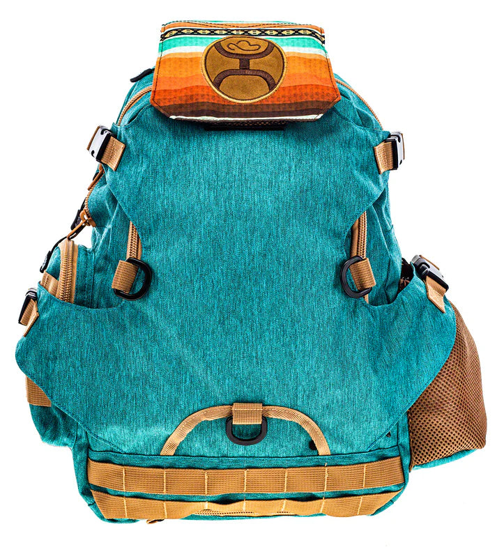 HOOEY MULE BACKPACK TEAL, TAN