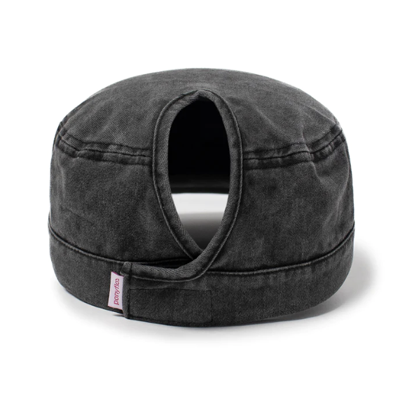 VELCRO CADET STYLE PONY TAIL HAT