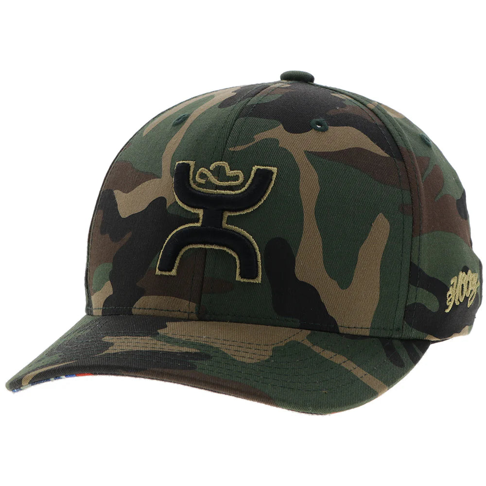 HOOEY CHRIS KYLE CLASSIC CAMO TRUCKER BLK LOGO - OSFA