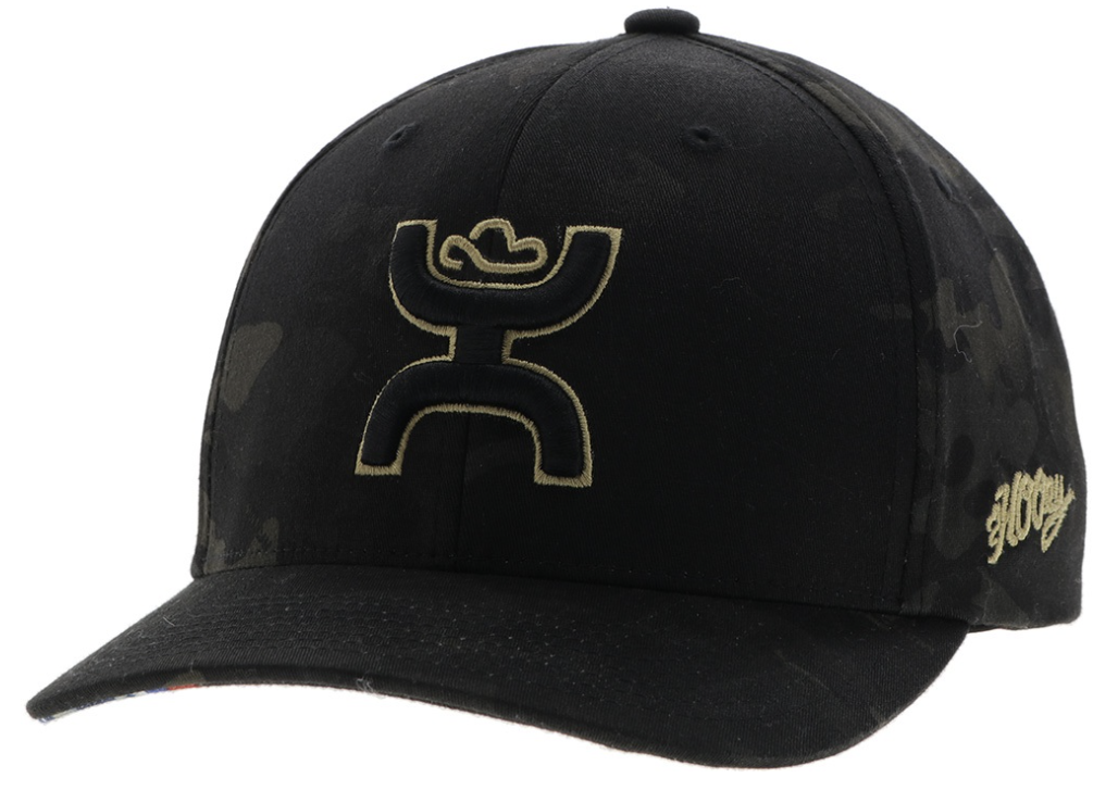 HOOEY CHRIS KYLE BLK / GOLD CK026 OSFA