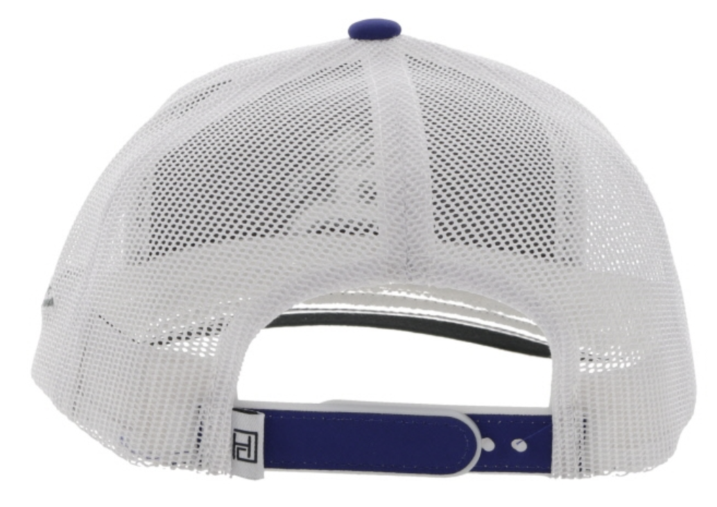 HOOEY COWBOY GOLF NAVY WHITE TRUCKER OSFA