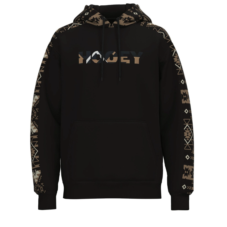 HOOEY HOODY BLACK / TAN AZTEC HH1230BKAZ