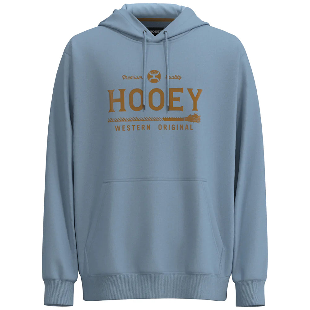 HOOEY "Premium" Hoody Blue w/Grey
