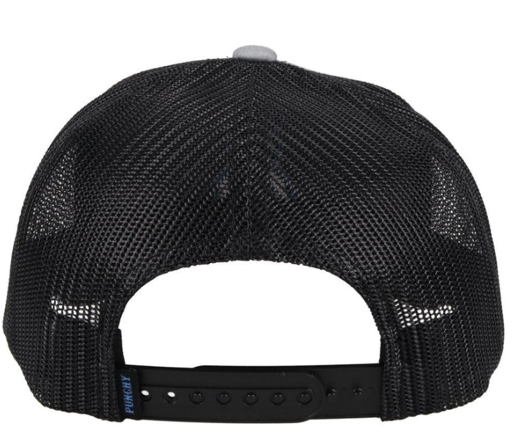 HOOEY PUNCHY GREY / BLACK TRUCKER OSFA