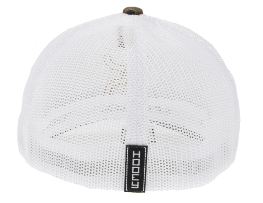 HOOEY BASS BROWN / WHITE FLEXFIT TAN/WHITE LOGO