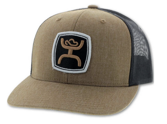 HOOEY ZENITH BROWN / BLACK TRUCKER OSFA 2024T-BRBK
