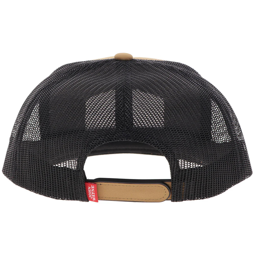 HOOEY JOHN WAYNE TRUCKER HAT OSFA "BIG MOUTH"