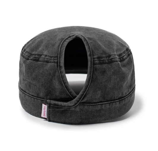 VELCRO CADET STYLE PONY TAIL HAT