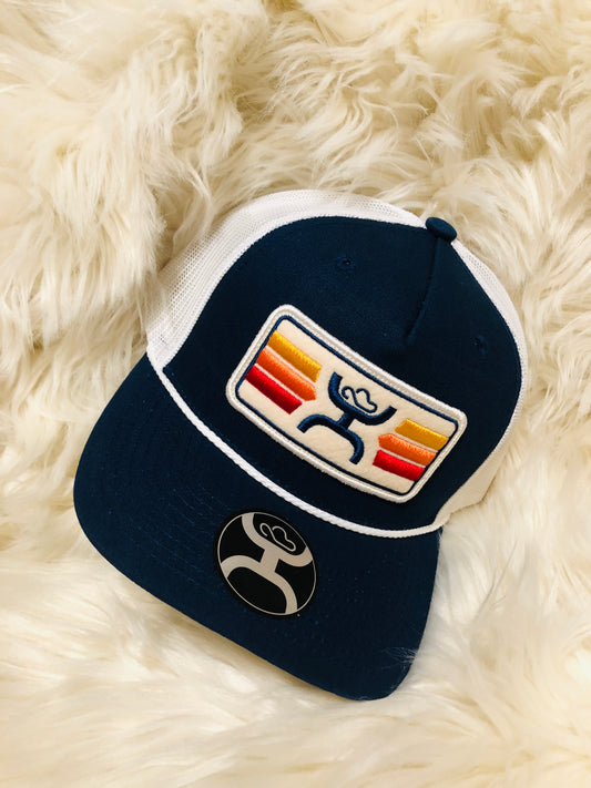 HOOEY SUNSET NAVY / CREAM TRUCKER OSFA
