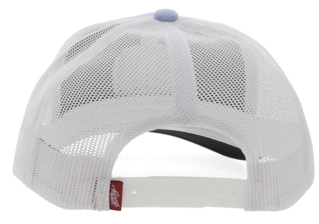 HOOEY ZENITH BLUE / WHITETRUCKER WHITE YELLOW RED LOGO OSFA  2224T-BLWH